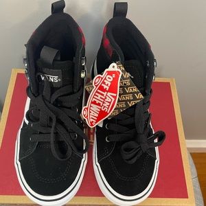 Boys Vans Hightops Size 1.0 Brand New